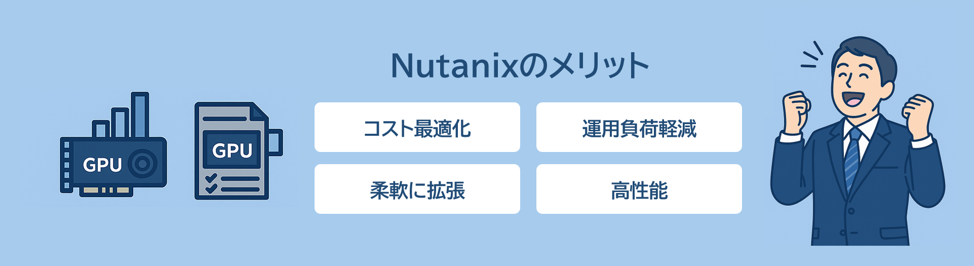 GPUを最大限に引き出すNutanixのメリット