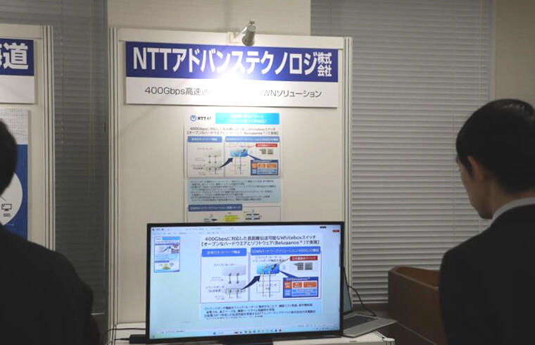 パネル展示の写真