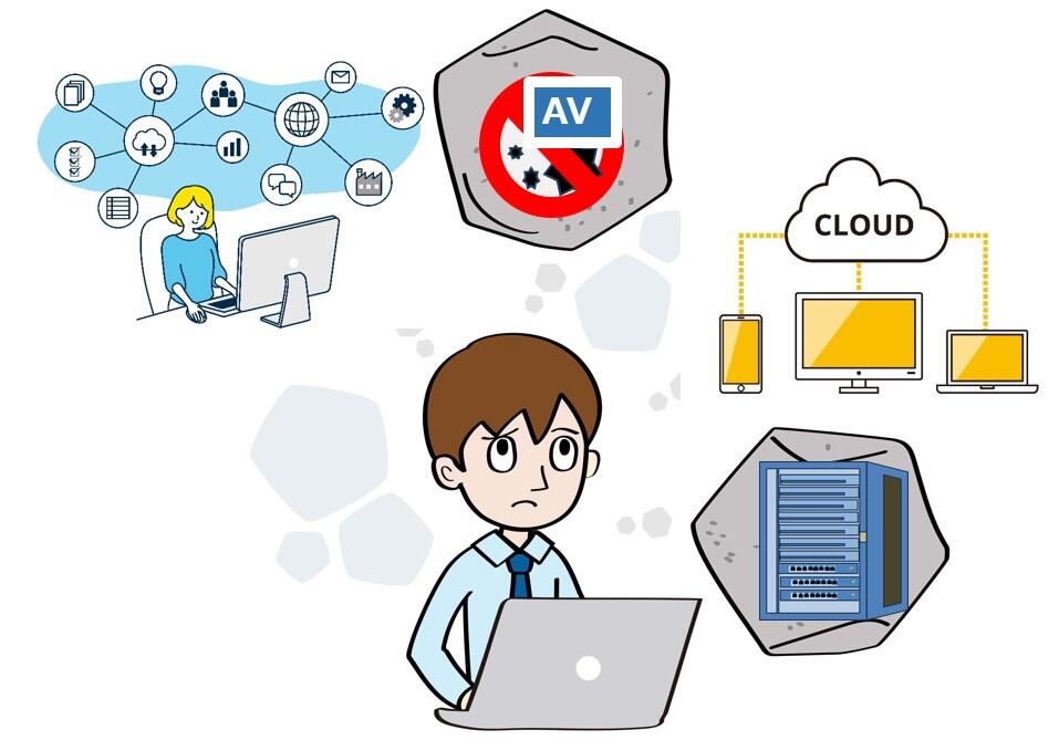 NWについて悩んでいるイメージ