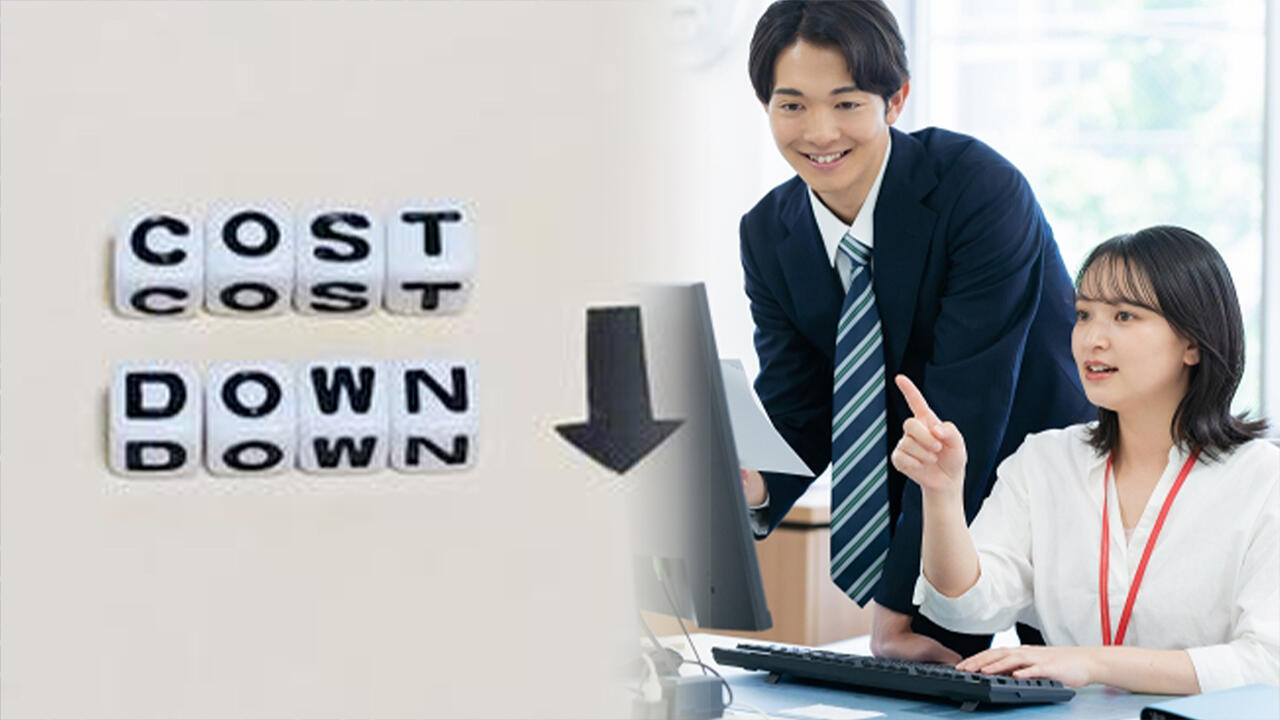 外部事業者へ依頼することなく自社でWi-Fi構築でき、コスト削減できたイメージ