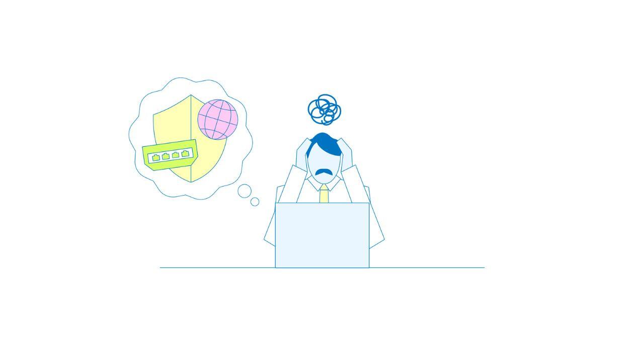 Webサイトのセキュリティ向上にどのように対応すれば良いかわからなくて困っている様子