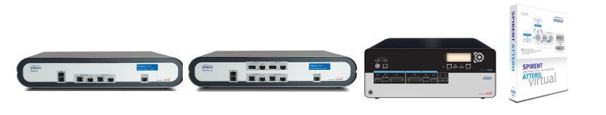 Spirent Attero/Attero-X/Attero-100G/Attero-Vの