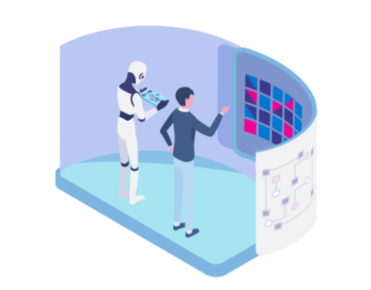 AI設計運用　サポート　イメージ