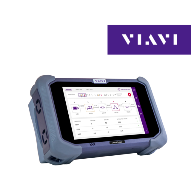 OneAdvisor 800 HCF特性評価テスター（VIAVI Solutions）
